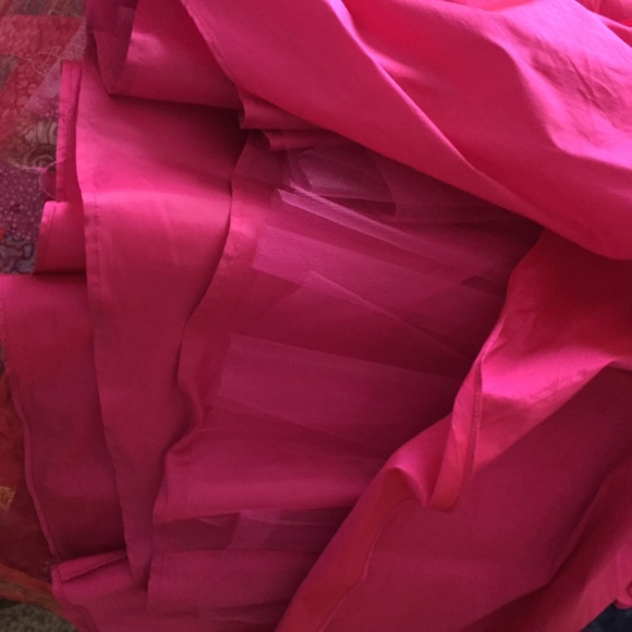 Stunning Fuchsia CK Petal Appliqué Dress - Picture 6 of 8